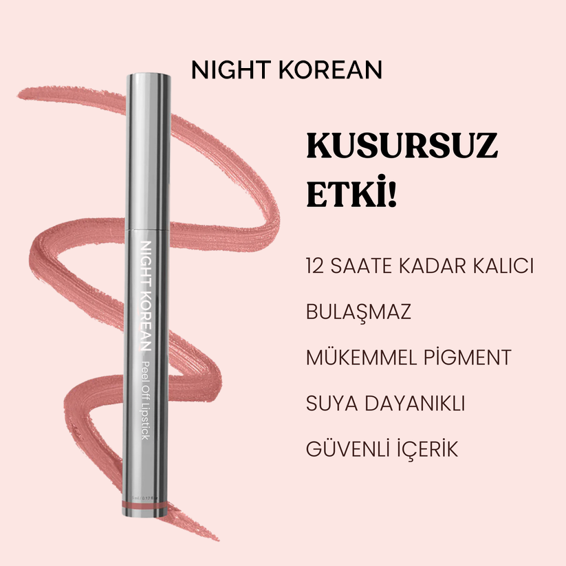 Soyulabilir Lip Stain