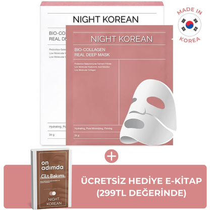 Night Korean® Bio Kolajen Maske