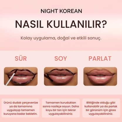 Soyulabilir Lip Stain